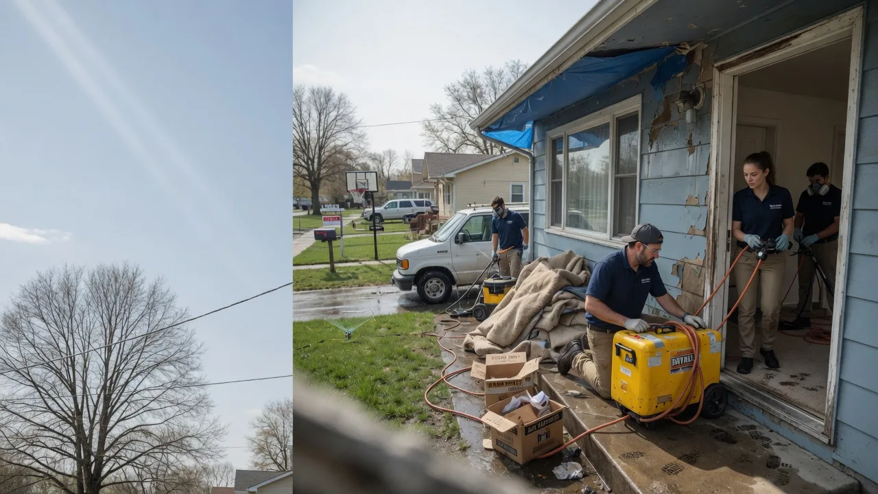 Basement Flood Cleanup in Garber, OK near me